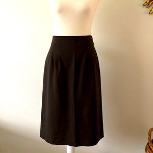 Ann Taylor dark brown size 8 skirt